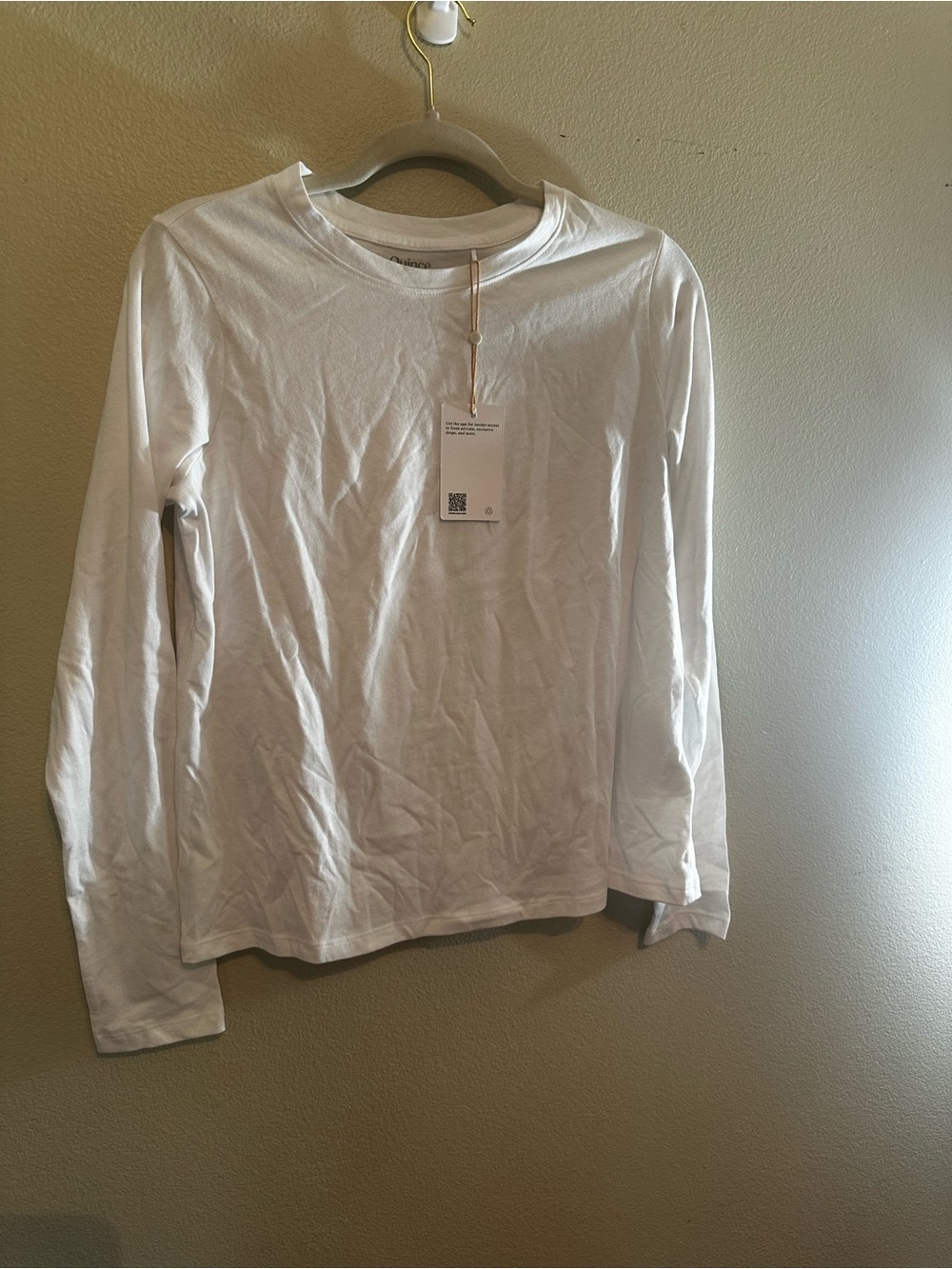 100% Organic Cotton
Long Sleeve Swing Tee